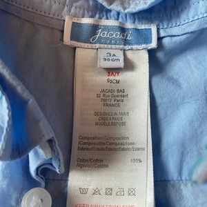 Jacadi Shirt 3T light blue